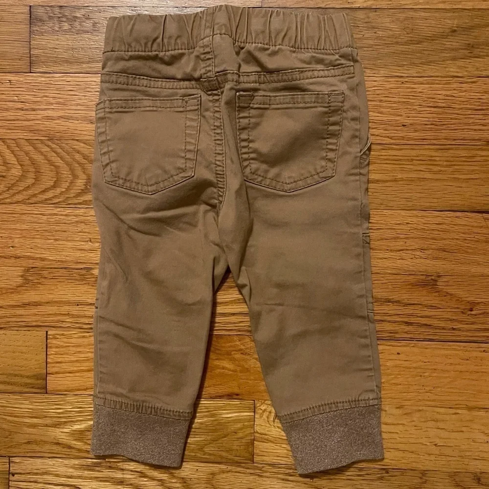 Cat & Jack | Khaki Pull On Joggers | 12 mo